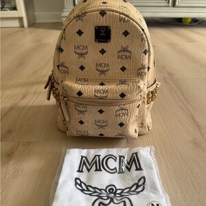 MCM stark studded mini Backpack